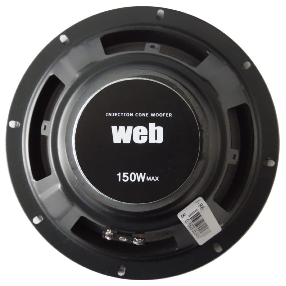 KIT SET PER WEB J-88 1 woofer altoparlante diffusore medio basso 20 cm 200 mm 8" 75 watt rms 150 watt max impedenza 8 ohm sospensione morbida casa, 1 pezzo