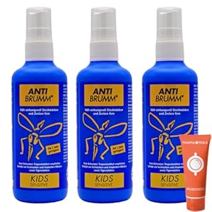 Anti Brumm Kids Sensitive Mückenspray 3x150ml