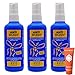 Produktbild Anti Brumm Kids Sensitive 3x 75 ml I Schutz gegen Mücken und Zecken I Mückenspray I Für zu Hause, Reise, Tropen I Icaridin I Kinder ab 1 Jahr I empfindliche Haut I Spar-Set plus Pharma Perle give-away