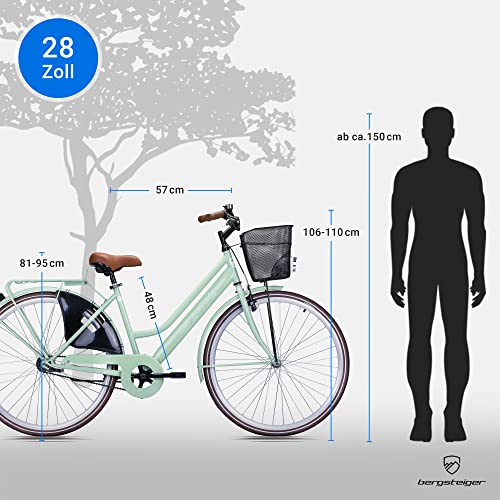 Hollandrad Bergsteiger Amsterdam 26 Zoll und 28 Zoll Damenfahrrad