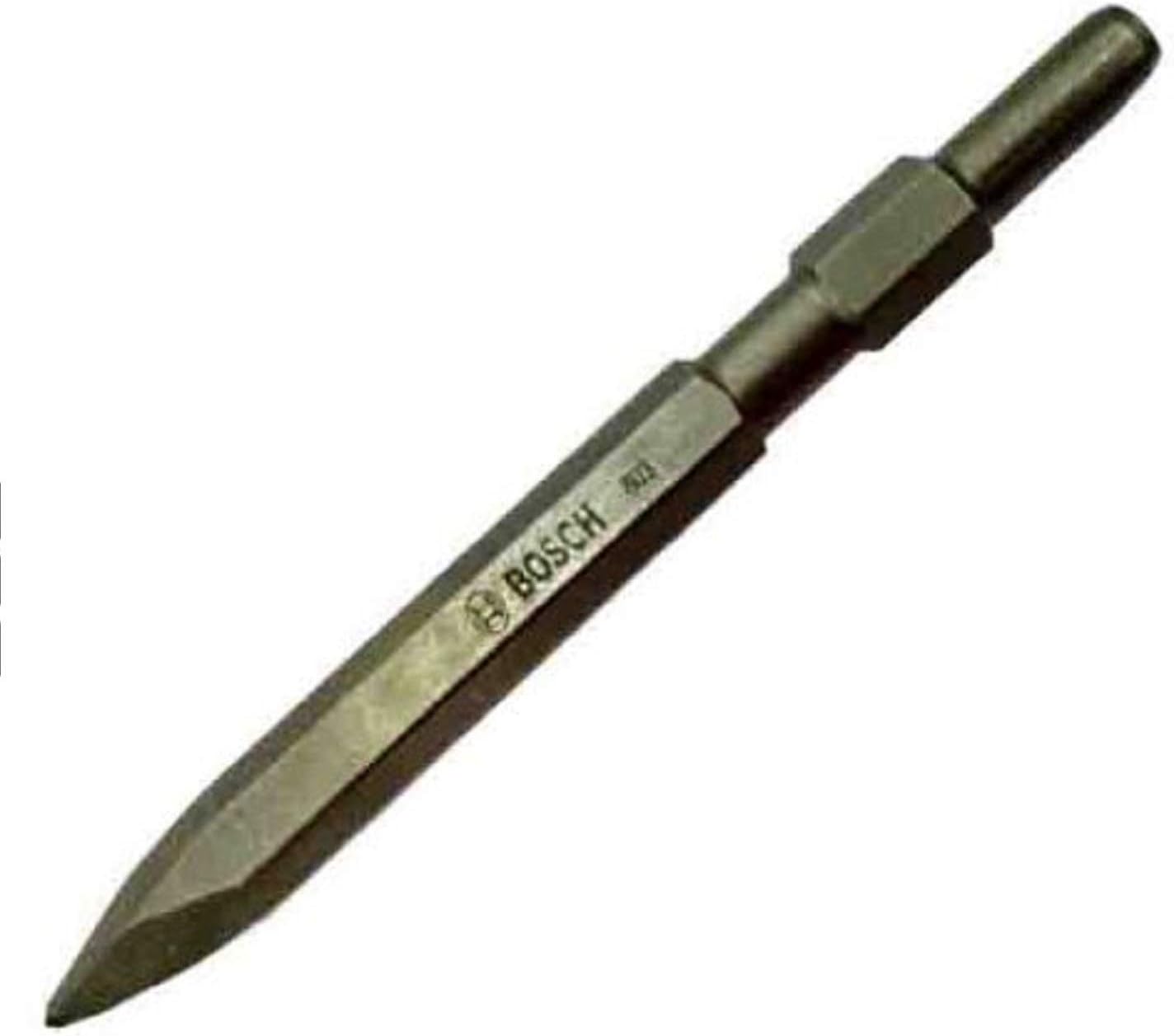 2608690350 Pointed Chisel with 17 mm Hex Shank (Diameter 19 mm) Suitable for 5 Kg Hammer