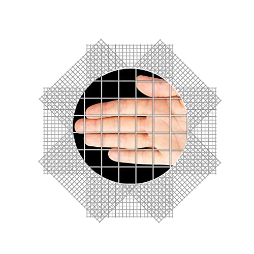 Jhanw 19 Gauge Welded Wire Mesh 1/2 inch Hardware Cloth, Chicken Wire for Crafts, Metal Screen Mesh Making Pet Screen, Poultry Netting Cage, and Protective Net, Galvanized Wire Mesh (12