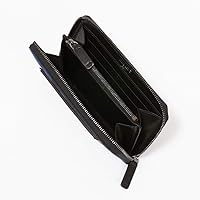 正規品　ジミーチュウ  長財布　ネイビー JIMMY CHOO（ジミーチュウ） 財布 長財布 ラウンドファスナー レザー