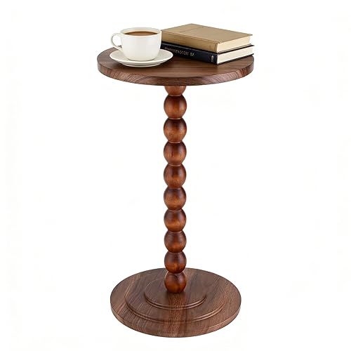 Small Round Side Table, Drink Table, Coffee Martini Table for