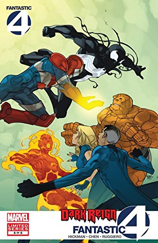 Amazon Com Dark Reign Fantastic Four 5 Of 5 Ebook Hickman Jonathan Ferry Pasqual Mccaig Dave Chen Sean Kindle Store