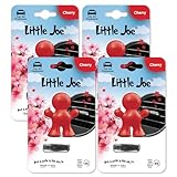 Convenient Pack Size: Pack includes 4 Little Joe car air fresheners in the Cherry fragrance and red in colour. Fragrance That Lasts: With up to 45 days of fragrance per air freshener, these are sure to keep those everyday smells at bay. Classic Littl...