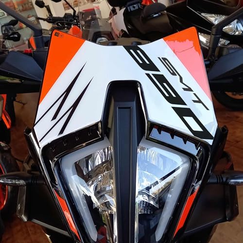 Autocollant 3D de pare-brise KTM 890 SMT 2025 protège des rayures et impacts