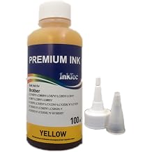Brother Ink [buraza-puribio Compatible Refill, Compatible Ink Bottle 100ml Y yellow Dye]