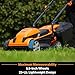 LawnMaster CLM2413A Cordless 13-Inch Lawn Mower 24V Max with 2X4.0Ah Battery and a Charger
