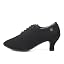 Black-2 Inch Heel-rubber Sole