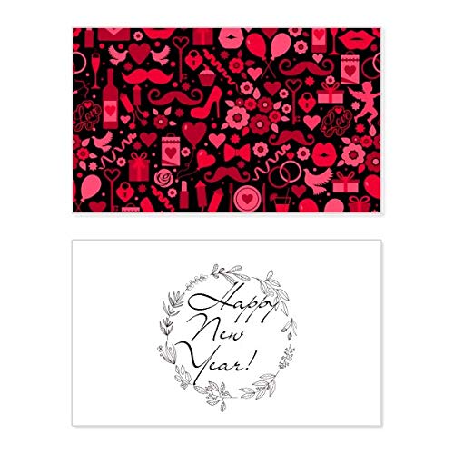 Carte Saint-Valentin aux cœurs roses pour déclarer votre flamme