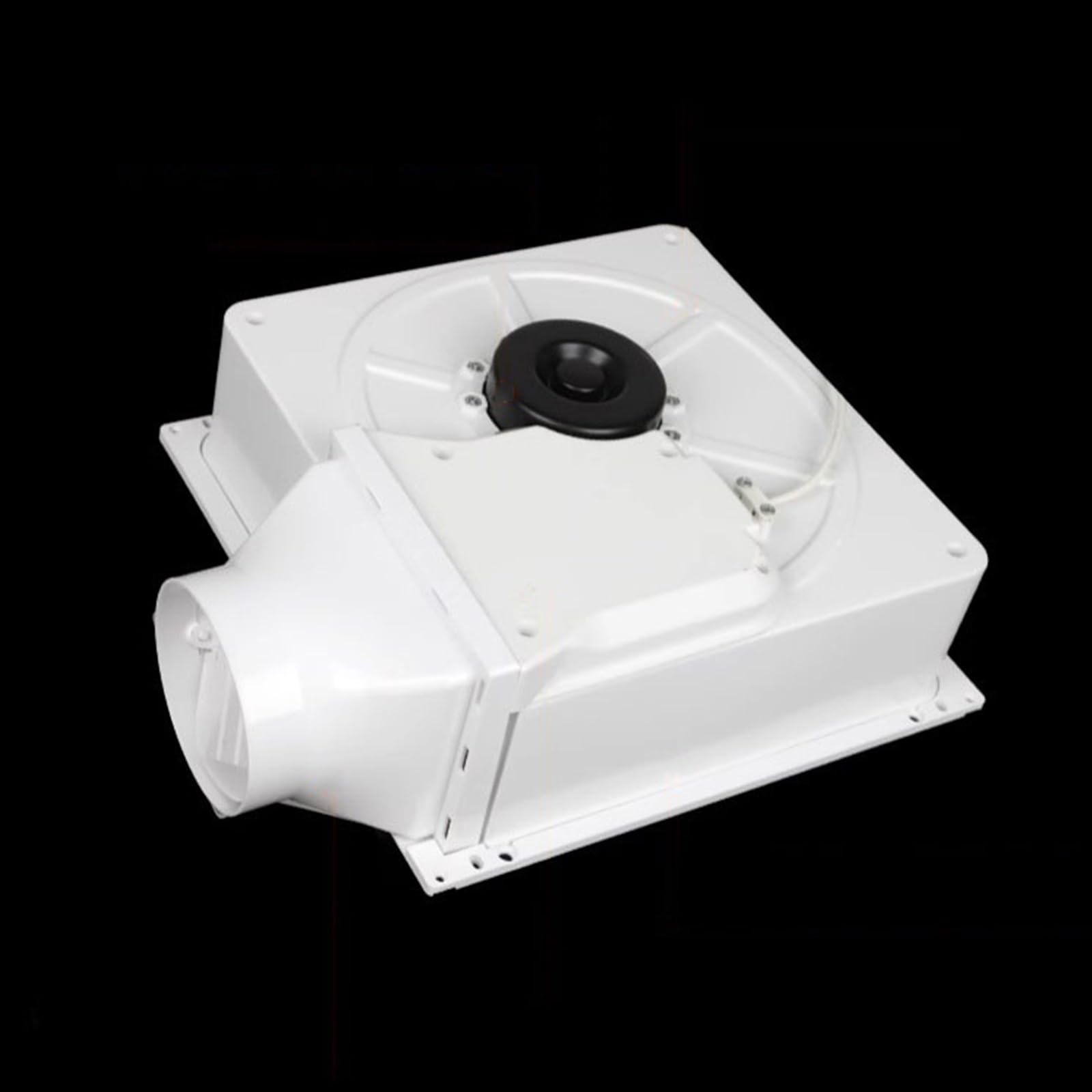 Extractor de Aire Silencioso Extractor de grasa for cocina, ventilador escape potente 60W for baño, silencioso techo integrado, 30x30cm
