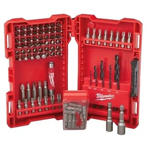 Milwaukee 48-89-1561 Bohrer- und Antriebs-Set, 95-teilig