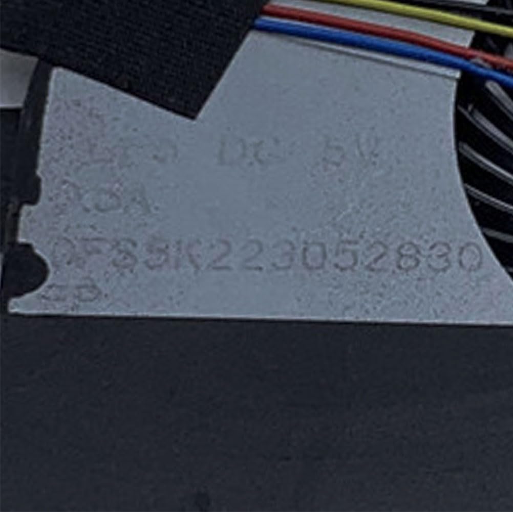 DFS5K223052830 FLF5 CPU Cooling Fan Replacement for DELL for Alienware M17 R1 M17R1 P37E Laptop 5V 0.5A 4PIN