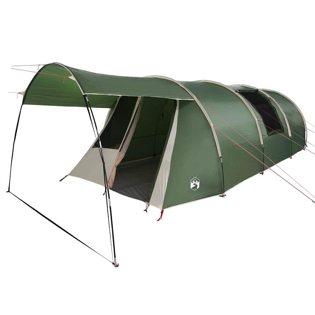 Zielony namiot tunelowy 4 osoby 740x370x220 cm