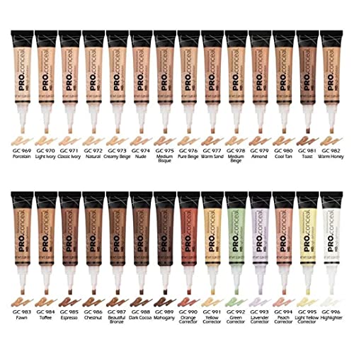 my colors Pro Conceal HD Concealer, Face Makeup, GC992 - Green Corrector) - Image 4