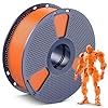 SUNLU PLA Filament 1.75mm, 3D Drucker Filament PLA 1.75mm +/- 0,02mm, Einfach zu Verwenden, Anfängerfreundlich, Passend Für Sie Meisten FDM 3D Drucker, 1KG Spule. (Sunny Orange)