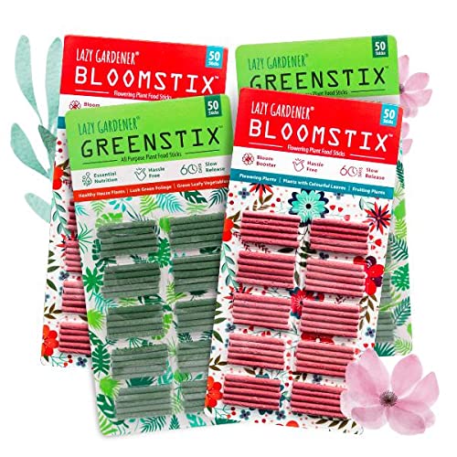 Lazy Gardener, Plant Food Sticks Beginner Pack 2 GreenStix + 2