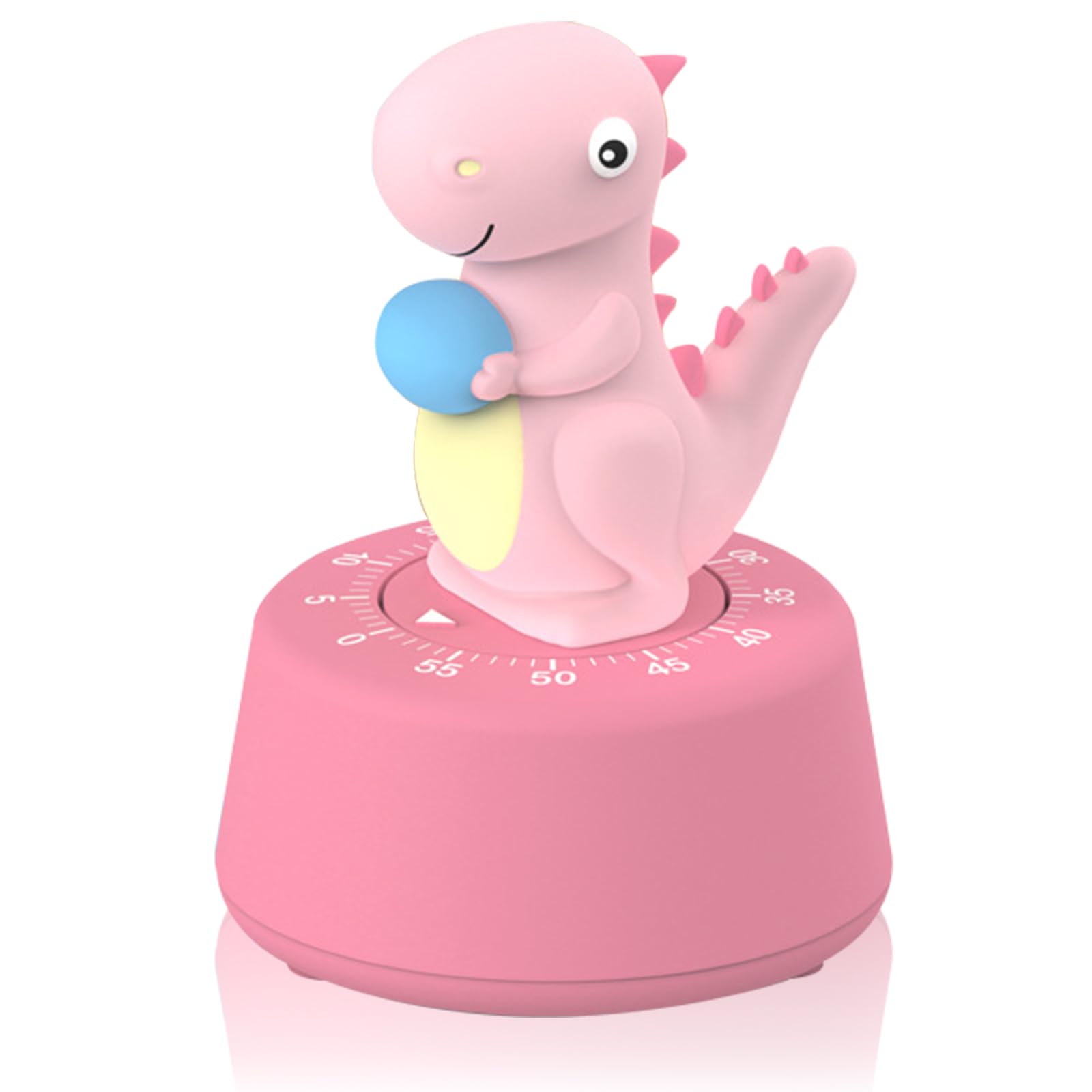 ELE DEPI 60 Minutes Mechanical Kitchen Timer,Cute Dinosaur