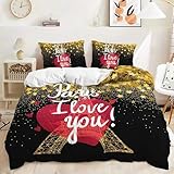【Fermeture éclair Cachée】: Housse de couette une fermeture à glissière exquise est conçue pour Facile être remplacée et nettoyée, des liens aux 4 coins de la housse de couette pour vous aider à garder votre couette de plumes au bon endroit