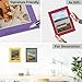 Golden State Art, 10 Pack 11x14 Mixed Color Picture Frame Mat 8x10.5 Opening for 8.5x11 Photos with White Core Bevel Cut, 4-ply Thickness
