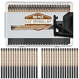 Tondiamo 100 Pcs Drywall Rotor Tips 5/32