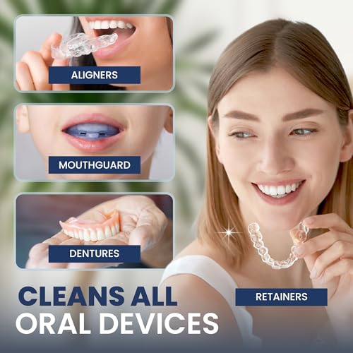 Rad Fresh Natural Retainer Cleaner Spray With Food Grade Hydrogen Peroxide Dentist Designed Denture, Aligner, Night Guard, Sleep Appliance & Mouth Guard Cleaner Made in the USA - Image 8