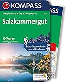 KOMPASS Wanderführer Salzkammergut: Wanderführer mit Extra-Tourenkarte 1:55.000, 50 Touren, GPX-Daten zum Download