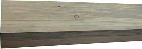 Miniatura 4 de Wilson Estante grueso flotante de madera maciza para repisa (exhibe como estante flotante o repisa de chimenea, combina con cualquier decoración del