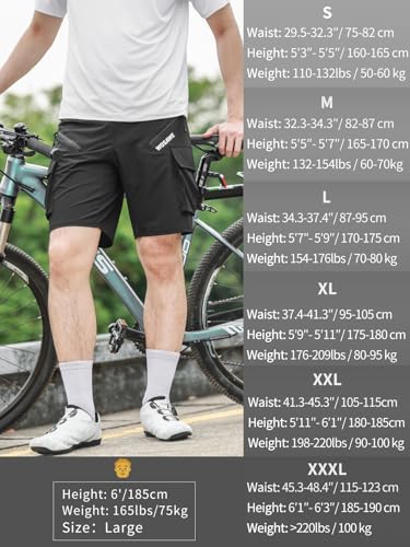 Shorts ciclismo hombre negro XL secado rápido miniatura 6