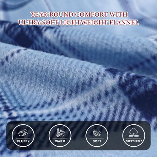 U2SKIIN Couple Fleece Onesie Pajamas, Matching Plaid Hooded Zipper Pjs Set Christmas Jumpsuit Warm Sleepwear for Women & Men2