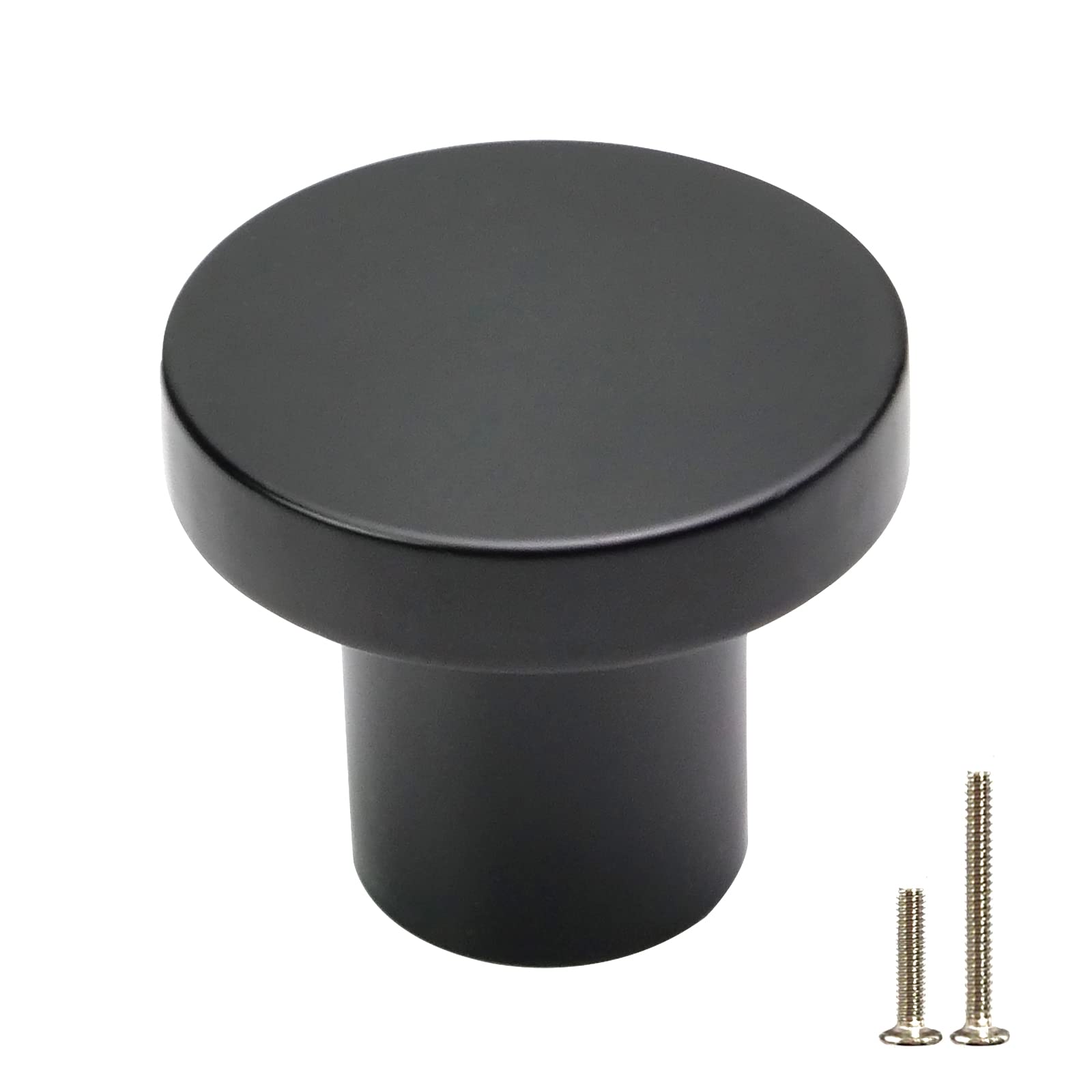 KHTUMEWARE-88478MB Matte Black Cabinet Pulls CTC 40 mm 10-Pack in Matte Black — KHTUMEWARE