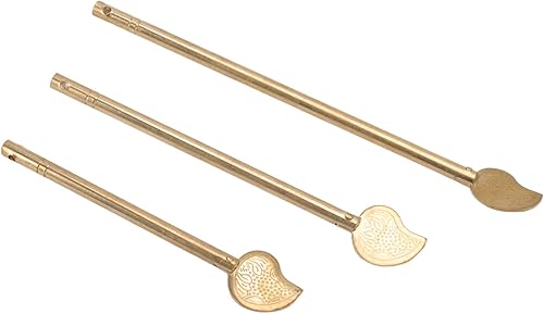 Miniatura 9 de Fydun 3-Pack Cabinet Key Leaf Shape Cabinet Lock Pin Chinese Style Home Furniture Wide Range of Uses