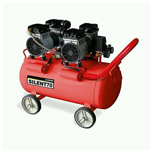 Compresor de Aire Insonorizado Stayer Silent70 silencioso