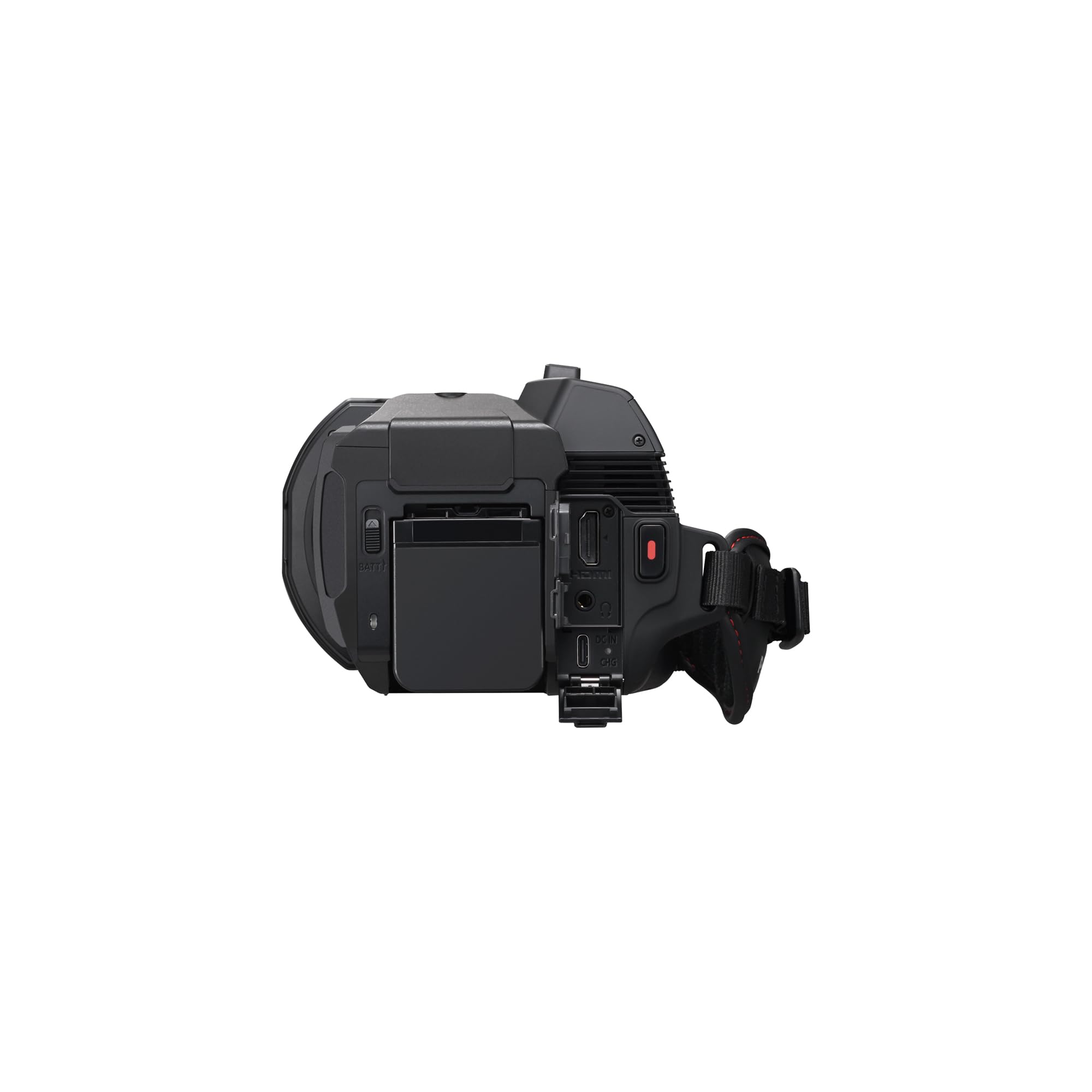 Panasonic HC-X1200E Videocamera Palmare 4K 60p con Obiettivo Grandangolare da 25 mm, Zoom Ottico 24x, OIS Ibrido a 5 Assi, USB PD, Nero