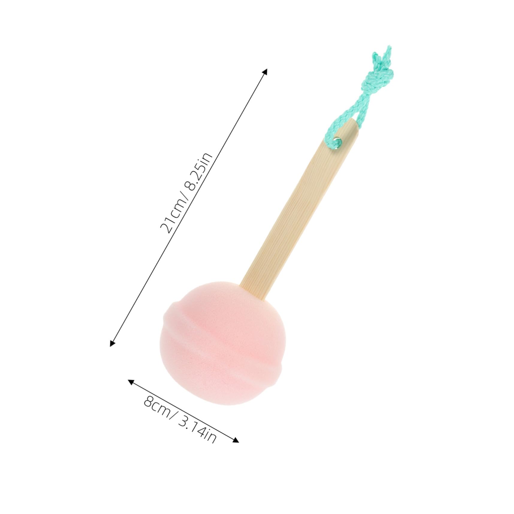 minkissy 6 Piezas Esponja De Baño Esponjas De Ducha De Masaje Linda Esponja Vegetal Esponja De Ducha para Niños Espalda De Lufa Almohadilla De Limpieza De Ducha Suave Bebé Venda