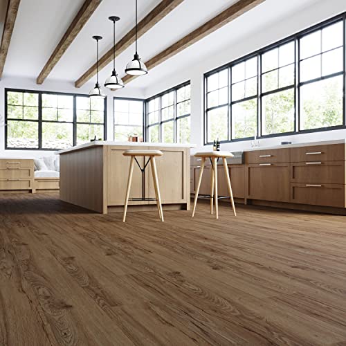 Lucida Surfaces MC-511 Luxury Vinyl Flooring Tiles | Interlocking Flooring For Diy Installation | 10 Wood-Look Planks thumb #4