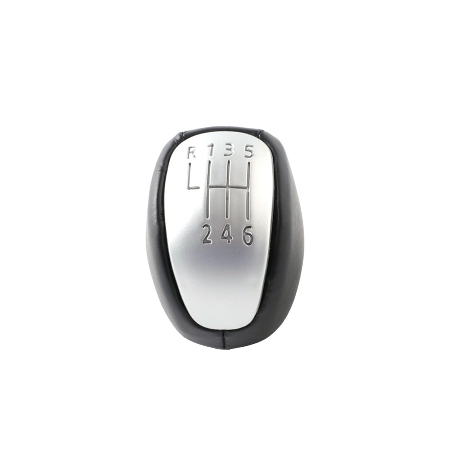 Kunyos White Sporty Gear Knob For Laguna Iii Mk3 2007-2012 2013-2015 Black