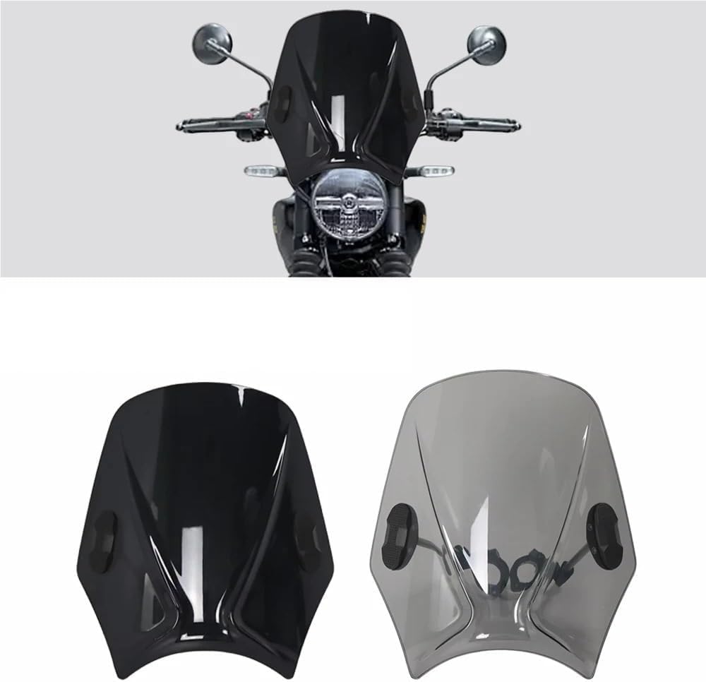 Motocykl przednia szyba motocykle kompaktowy sportowy owiewka retro przednia szyba dla 450 450