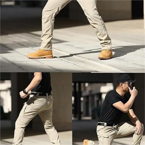 Le Spartan Motorcycle Pants, Flexcamo Men's Lightweight Quick-Drying Water-Resistant Ripstop Cargo Pants3