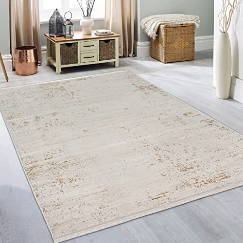Teppich-Traum Teppich Vorleger Abstrakt Modern Designer Vintage Pflegeleicht Hautsympathisch...
