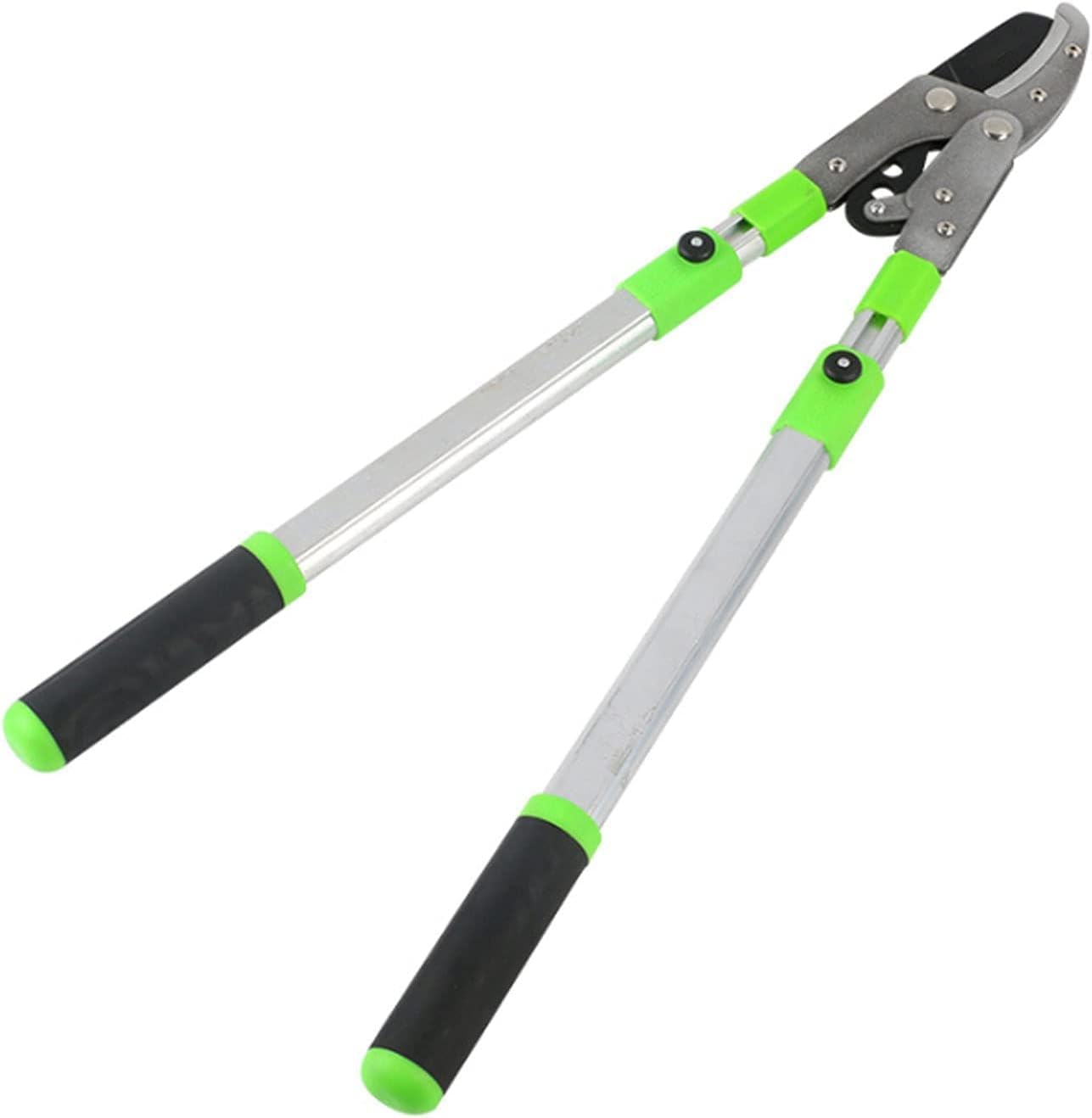 Troncarami con manico Telescopico 67-104cm Cesoia Potatura Rami Tagliarami Professionale con Lama in Acciaio SK5 per Potare Alberi e Rami Spessi da Giardino