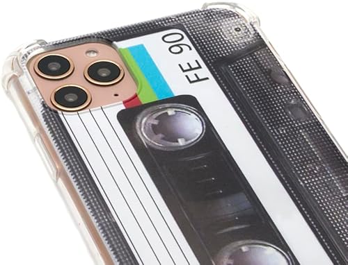 Miniatura 6 de FAteam - Funda para iPhone 11 Pro Max, acabado mate, resistente, suave, con esquinas reforzadas, TPU suave, parachoques suave, funda de cassette