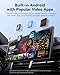 10.26“ Carplay Screen for Car with Net-Flix YouTube, Portable 60FPS Wireless Car Play Tablet for Apple CarPlay & Android Auto, 1080P Backup Camera, OTA, Dual Bluetooth, Voice Control, Navigation