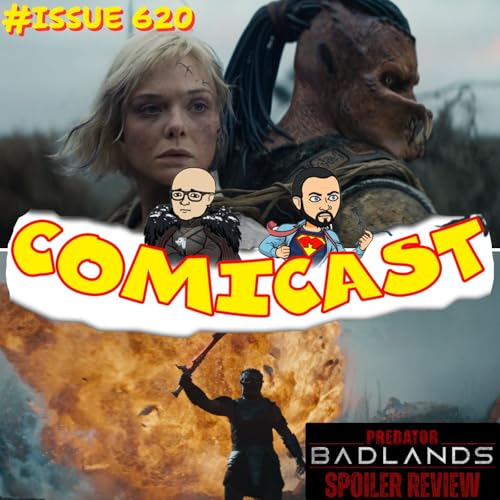 Issue 620: Predator Badlands Spoiler Review Podcast Por  arte de portada