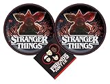 Stranger Things Party Supply Set with Stranger Things Paper Plates and Stranger Things Paper Napkins for 16 Guests