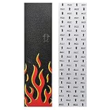 Das ursprüngliche Skateboard-Griptape bietet Rock-Festknopf an Deckoberfläche, müheloser Konformabilität, leichtes Trimmen ohne Reißen und überlegene Haltbarkeit für den professionellen Gebrauch.