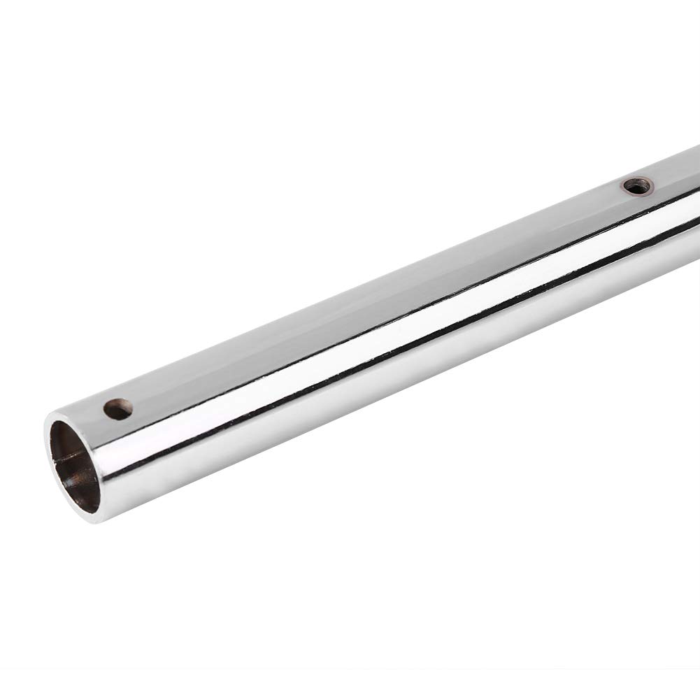 KIMISS Manubrio per moto in ferro 7/8 pollici 22MM Drag Bar Manubrio nero argento(Argento)