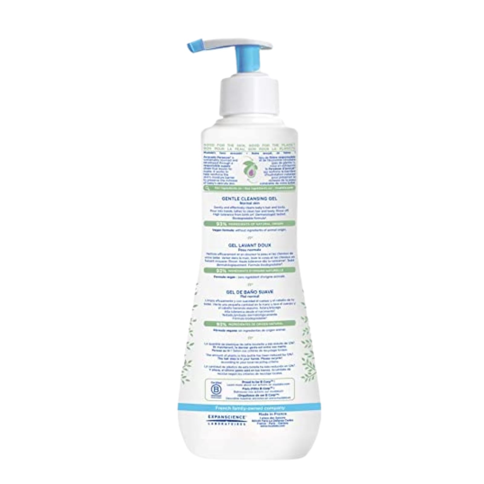 Mustela Gel Nettoyant Doux Peau Normale 500 ml