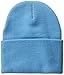 Carhartt Exclusive Knit Logo Patch Beanie, Blue Lagoon, OFA